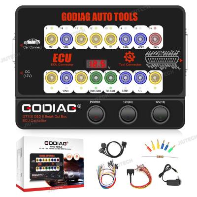 Chine Godiag GT100+ GT100 Pro OBDII Box de dégagement ECU Connecteur de banc ajoute affichage de courant électronique et protocole CANBUS à vendre