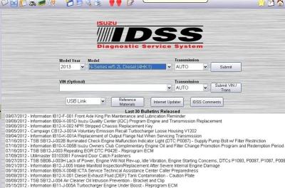 Китай Програмное обеспечение блока развертки сверхмощной тележки Isuzu Idss диагностическое на Winxp продается