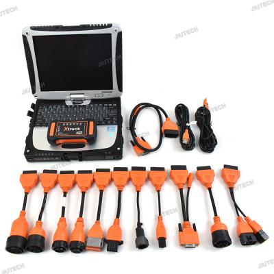 China XTRUCK Y009 Multi-Marken schwerer Baumaschinen LKW Baugräber Diagnosetool + CF19 Laptop zu verkaufen