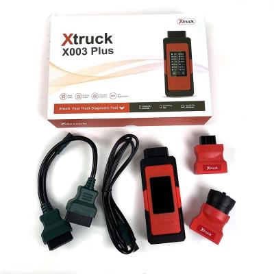 China Xtruck X003 más Leer códigos rasing Códigos DPF Regeneración de apoyo Cummins VOLVO y SCANIA Truck Diagnostic Tool en venta