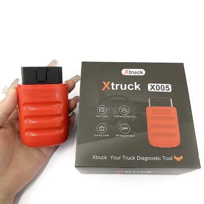 중국 Xtruck X005 지능형 진단 ECU 읽기 및 번쩍이는 지원 SHAC-MAN SINOTRUK 동-펜 FAW WEICHAI 판매용