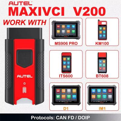 China Autel MaxiVCI V200 VCI Bluetooth-kompatible Schnittstelle für Tabletten MS906 PRO MS906Pro-TS ITS600K KM100 BT609 BT608 zu verkaufen