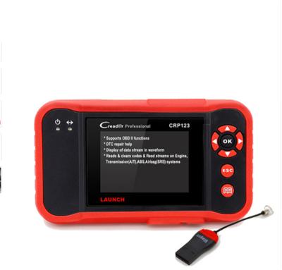 Chine Balayage diagnostique du lancement X431 CRP 123 OBD2 EOBD d'instrument Creader de lancement de code de Creader CRP123 de voiture automatique professionnelle de lecteur à vendre