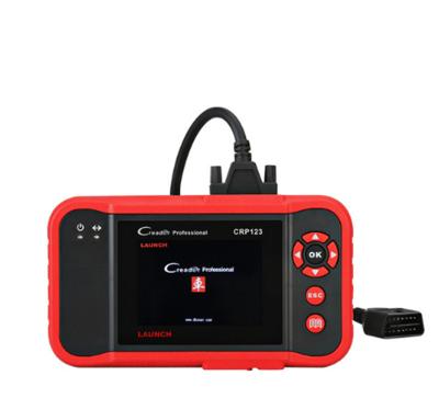 China Gegevens van de de scannermonitor van de LANCERINGS ontruimen de officiële opslag X431 obd2 DTC crp 123 motor auto kenmerkende scanner scaner voor BIJ, ab Te koop