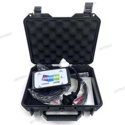 Chine Pour l'outil de diagnostic UVIM de Doosan, excavateur, chariot élévateur, scanner de détection de défaut du moteur, interface DDT CARNICS SCR DPF ECU à vendre