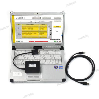 China CF C2 Laptop + V4.37 Gabelstapler für Judit Incado Box Jungheinrich 4 Scanner für Judit 4 Teile Katalog ET EN Diagnosetool zu verkaufen