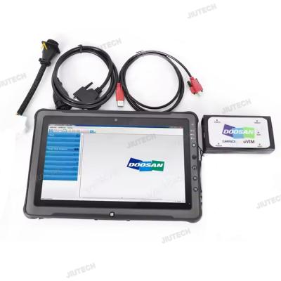 Chine F110 tablette + pour Doosan outil de diagnostic DDT SCR + DPF + G2 DCU + G2 ECU + G2 Scan DD ECU logiciel de l'ensemble + keygen à vendre