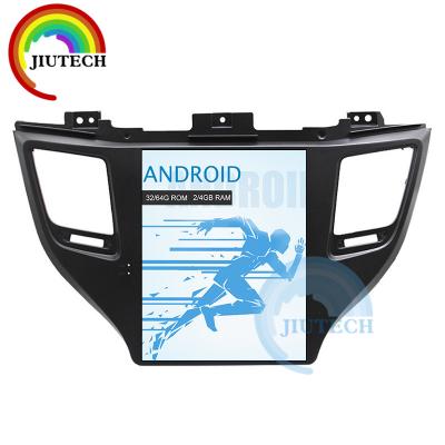 China High Resolution Car Radio Head Unit Car Gps Navigation For Hyundai Tuscon 2015-2018 for sale