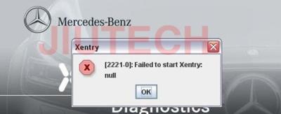 China Xentry Error 2221-0 2221-1 fija la herramienta de diagnóstico de la estrella de Mercedes en venta