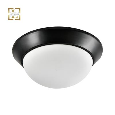 China Factory direct sale contemporary black modern 12w pendant light fitting decorative flush ceiling lamp fixtures for room hallways for sale