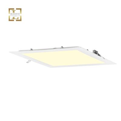 China Modern Ultra Thin Recessed School Ceiling Mount Indoor Panel Lights Dimmable Led Light Potlights For Home Office Bedroom for sale