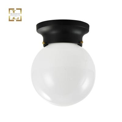 China Surface Mounted Recommend Modern Contemporary Round Ball Shape 8w Acrylic Flushed Bathroom Ceiling Lights Home Lighting Ceil Light Lamp for sale