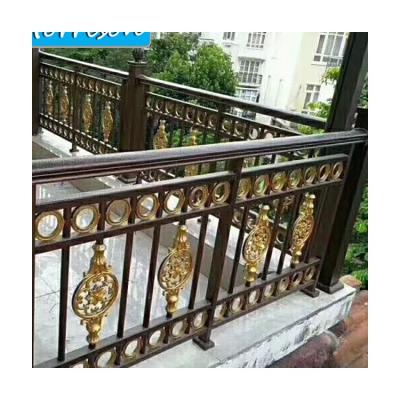 China Modern Aluminum Fence Security Fence Anti Rust Boundary Wall Privacy Garden Design for sale