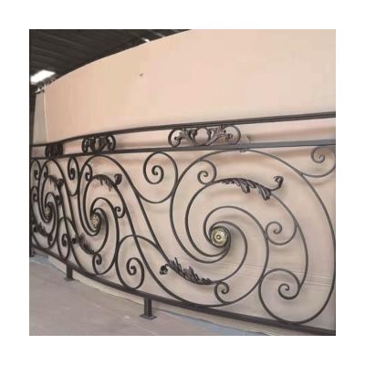 China Modern Cheap Price Wrought Iron Balcony Railings Designs for sale