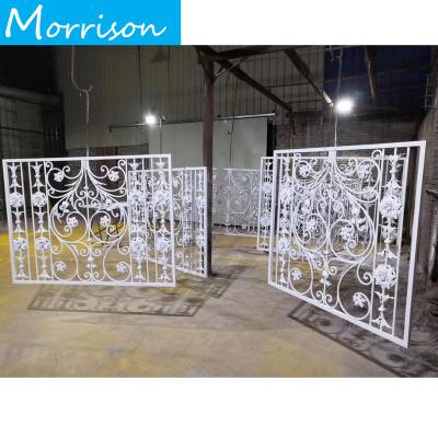 China Folding Screen Cheap Price Iron Window Grille Simple Modern Design for sale