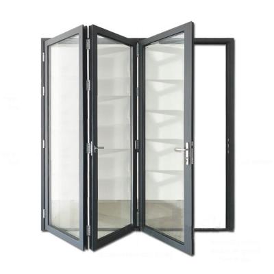 China Modern High Quality Single Folding Door Aluminum Accordion Door for sale