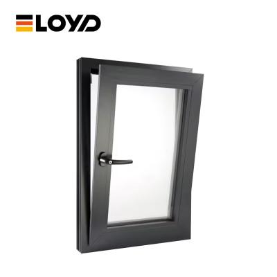 China Cuadro de ventana de aluminio anodizado para baños residenciales Fabricación OEM en venta