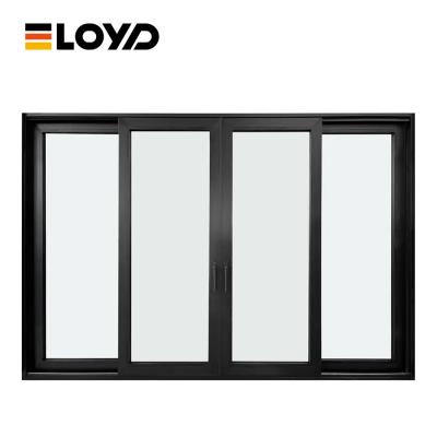 China Waterproof Tempered Glass Sliding Door Aluminum Outside 70 X 80 For Patio for sale