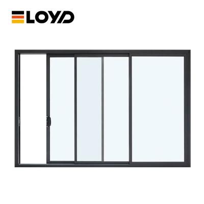 China Outside Hidden 72 X 96 Sliding Patio Door Aluminum Interior French Style for sale