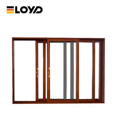 China Motorized Security Sliding Burglar Door Weatherproof Glass Bronze Black for sale