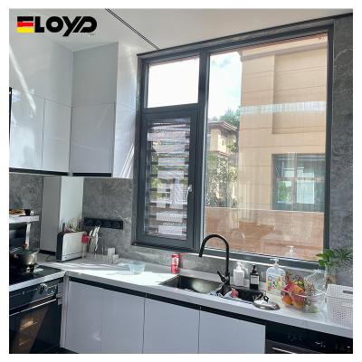 China Commercial Heat Insulated Casement Window Replacement Aluminum Frame ODM for sale