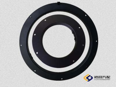 China Trailer Parts Casting Heavy Duty 880mm ISO9001 Double Ball Turntable Bearing for sale