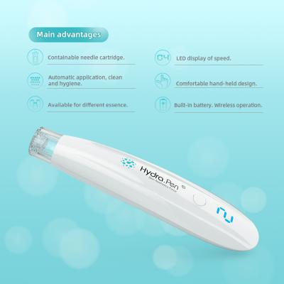 China Latest Eco-friendly hydra dermapen microneedling device HydraPen H2 with auto paint serums derma pen for sale