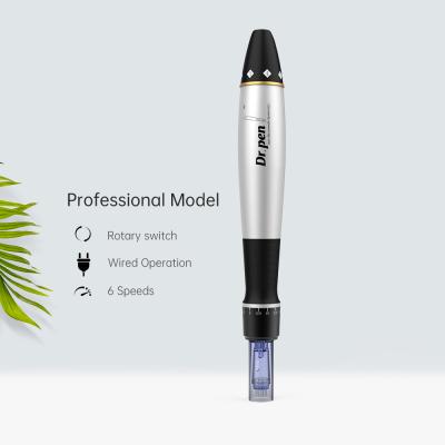 China Anti-puffiness Wireless Derma Pen Electric Auto Microneedle Derma Pen Dr. pen A1 for hair loss for sale