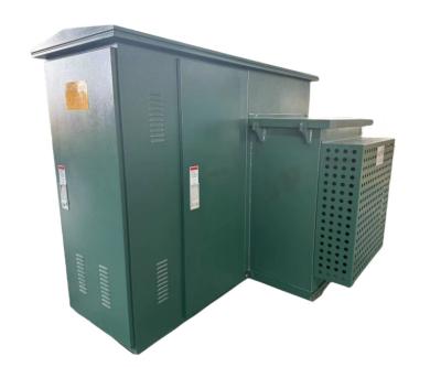 China Compact American style compact substation 7600v pad mounted transformer 25kva 45kva 50kva for sale