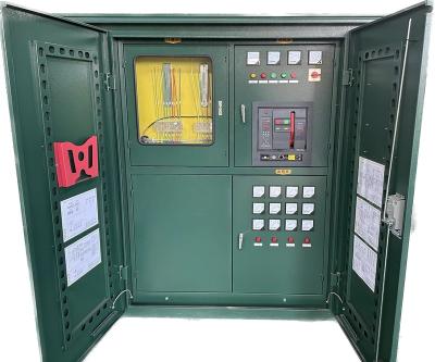 China Compact american style zgs11 pad mounted transformer substation 167kva 2mva 3mva 5mva for sale