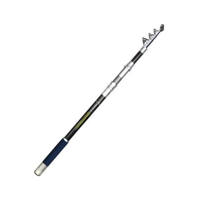 China Hot Selling Premium 4 Section Carbon ANICCOM Travel Turning Retractable Rod Handle Seawater Deep Sea Carbon Mount Rod For Fishing for sale