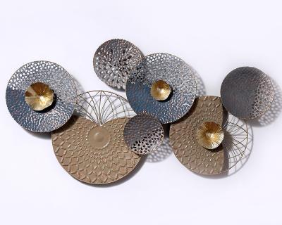 China Rustic Color Art Iron Metal Home Decor Wall Artist Home Decoration for sale