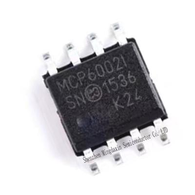 China New standard original MCP6002-I/SN MCP6002 operational amplifier IC SOP-8 patch integrated chip buyers for sale