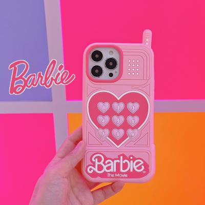 China 2023 Shockproof New Design 3D Barbie Silicone Phone Case For For i11 i12 i13 i14 i15 Phone Accessories for sale