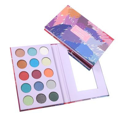 China Lady's Eye Beauty Makeup Kit For Girl 15 Colors Maquiagem Professional Magnetic Eyeshadow Palette Private Label Eyeshadow for sale