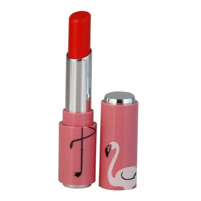 China Waterproof Size Moisten Fruit Lipstick Makeup Water Proof Long Lasting Lipstick Or Wine Bottle Or Crane By Factory for sale