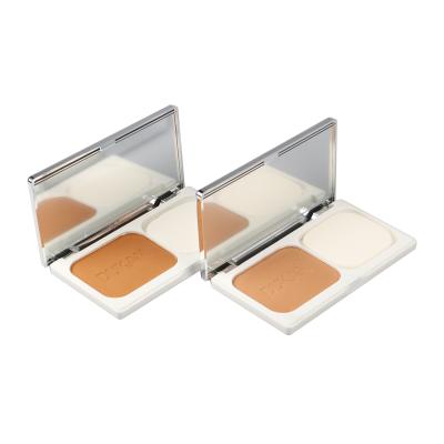 China Acne/Spot Removing Private Label OEM High Quality Face Makeup Pressed Powder Brighten Whiten Compact Concealer Powder for sale