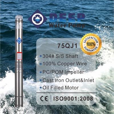 China 304 SS / 316SS 75 QJ D 1 [3 Inch Deep Well Submersible Pump - High Quality] for sale