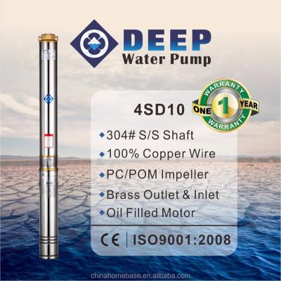 China Best high quality submersible 4SD10 submersible pumps Italian brands water pump electric submersible pump for sale