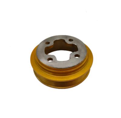 China Excavator Spare Parts China Factory Excavator Spare Parts Rear Crankshaft Pulley For Excavator KOMATSU PC300-7 Original Parts for sale