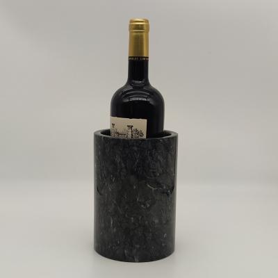 China Viable Modern Natural Marble Wine Ice Bucket Ice Cooler Wine Barrel for Beer and Champagne Cooler for Parties for sale