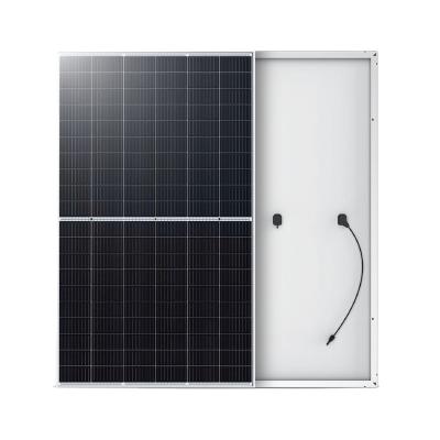 China Solar System Solar Panels 450W 500W 550W 600W 670w 144 Cells Half Cut Mono PV Module for sale