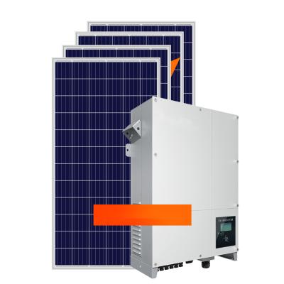 China Fridy's Best Selling 10Kw PV Home Solar Power Station Power Kit 10000W Home Solar Power System for sale