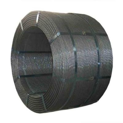 China MANUFACTURING Hot sale high carbon pc steel strand wire with 1860 Mpa tensile strength for sale