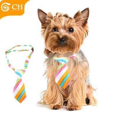 China Fashion Hot Sale Fashion Pet Accessories Bow Tie Custom Adjustable Polyester Dog Tie for sale