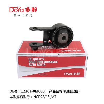 Cina 12363-0M050 Montaggio del motore DOYA per Toyota YARIS NCP90 VIOS NCP92 in vendita