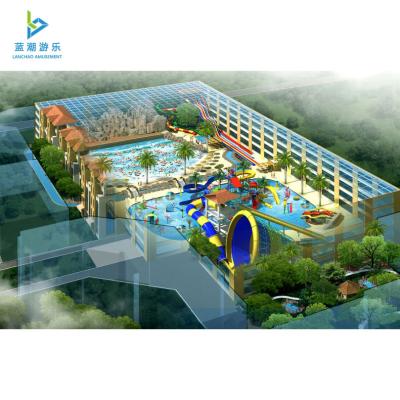 China Kids Favor Large Water Aqua Park Indoor Design for sale