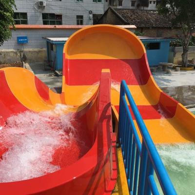 China Aquapark Slide Fiberglass Mini Water Park Equipment For Price Best Customized Size for sale