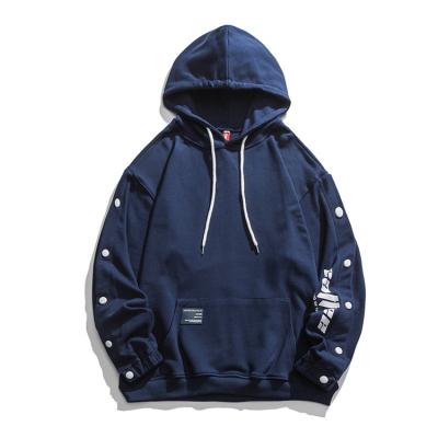 China Other Latest Design Promotional Button Up Hoodie Mens Button Up Hoody for sale