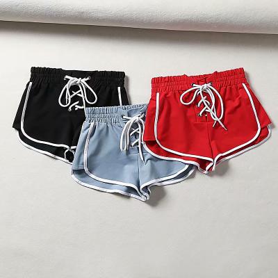 China Breathable Women's Athletic Shorts Running Cotton Dolphin Shorts for sale